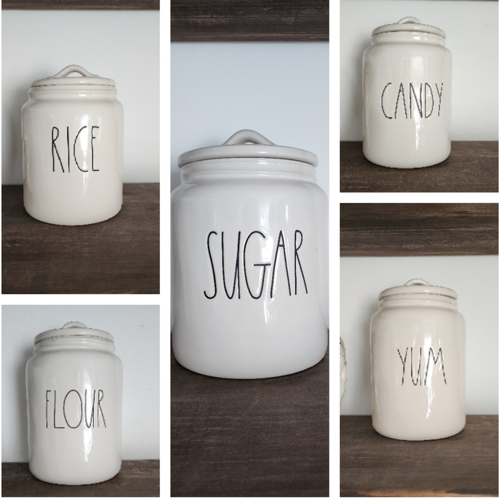 Rae Dunn Candy, Yum Canister
